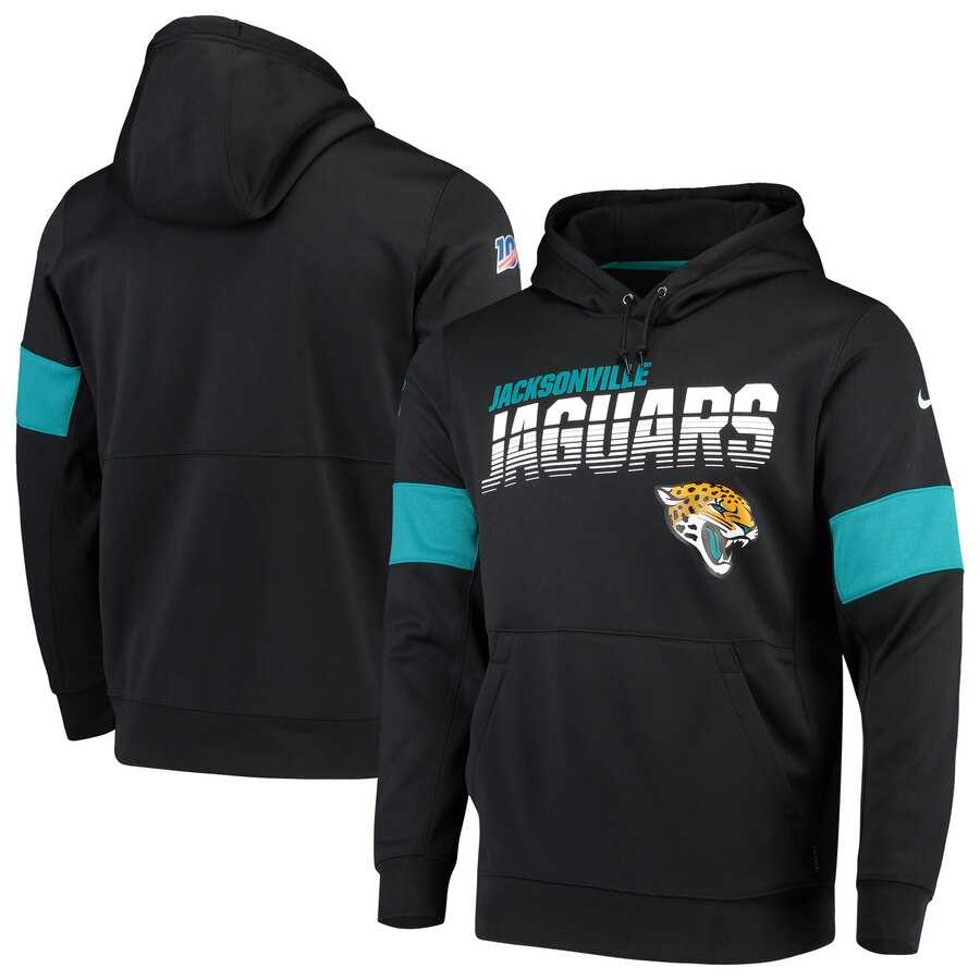 Jacksonville Jaguars Nike Sideline Team Logo Performance Pullover Hoodie Black,We sell and wholesale Jacksonville Jaguars Nike Sideline Team Logo Performance Pullover Hoodie Black on line form chian!